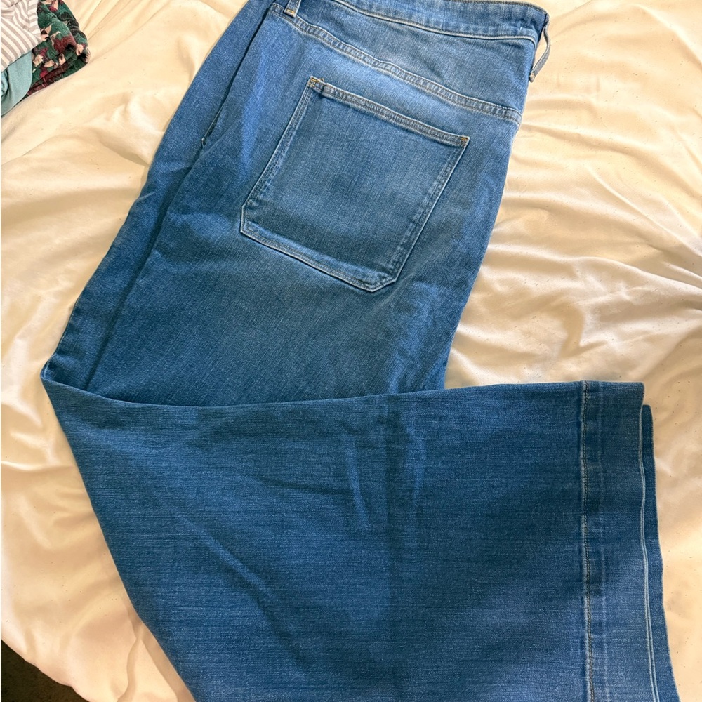 High rise flare jeans